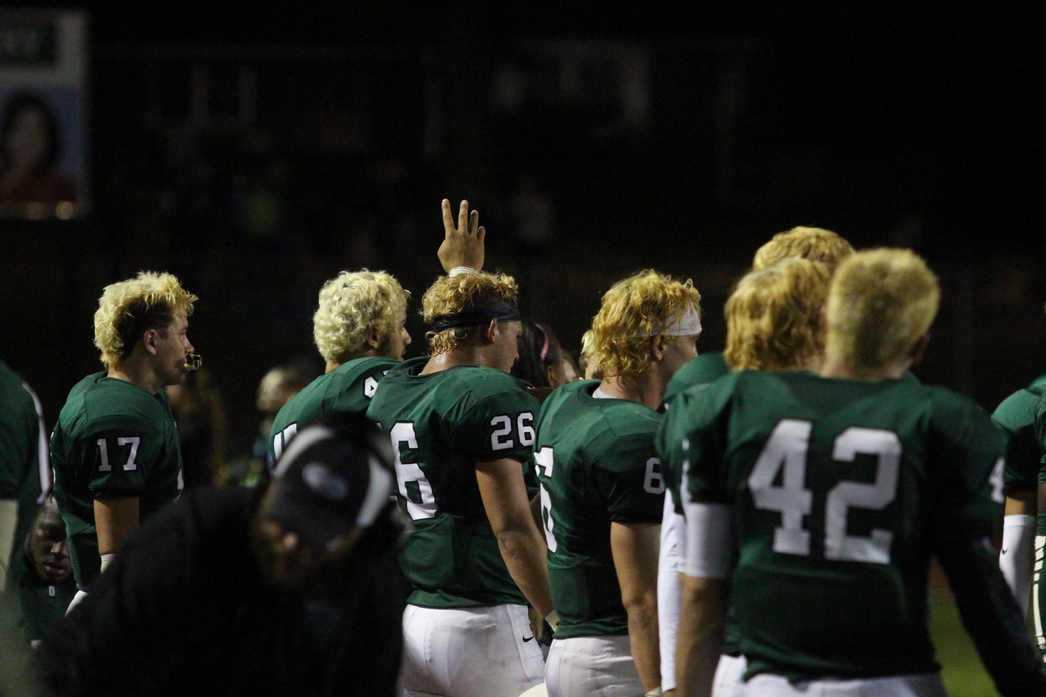 A lot of the players bleached their hair for fun and to do one last thing together that could also unite them.